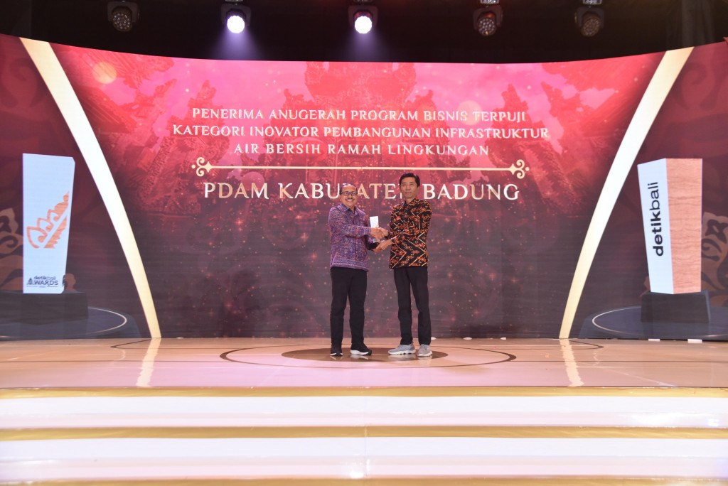 Penerimaan Penghargaan Detik Bali Award 2025